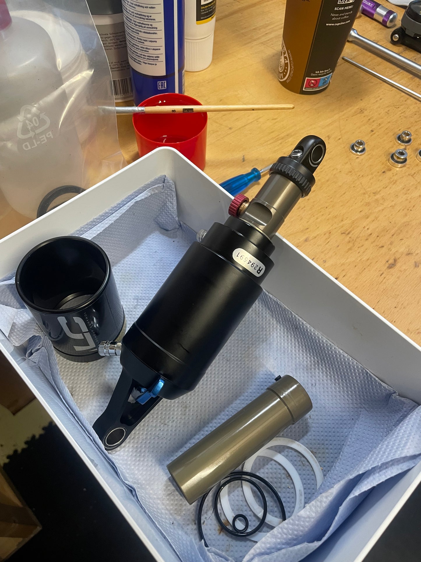 Scott LC Shock absorber Service / Maintenance