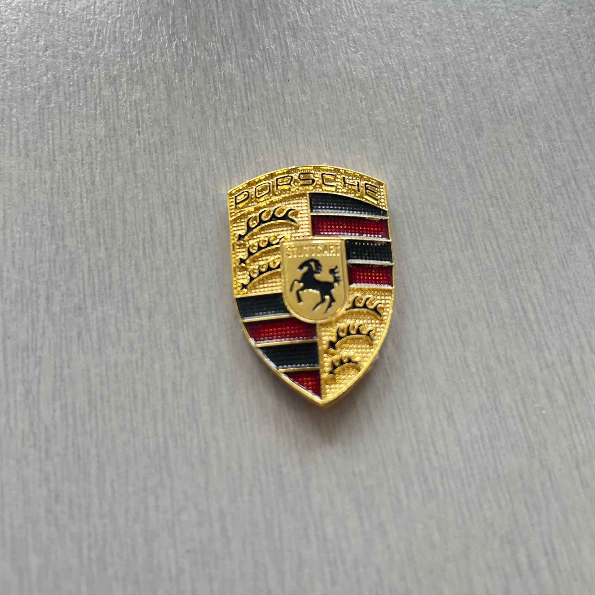 Original Porsche crest for bicycle frame