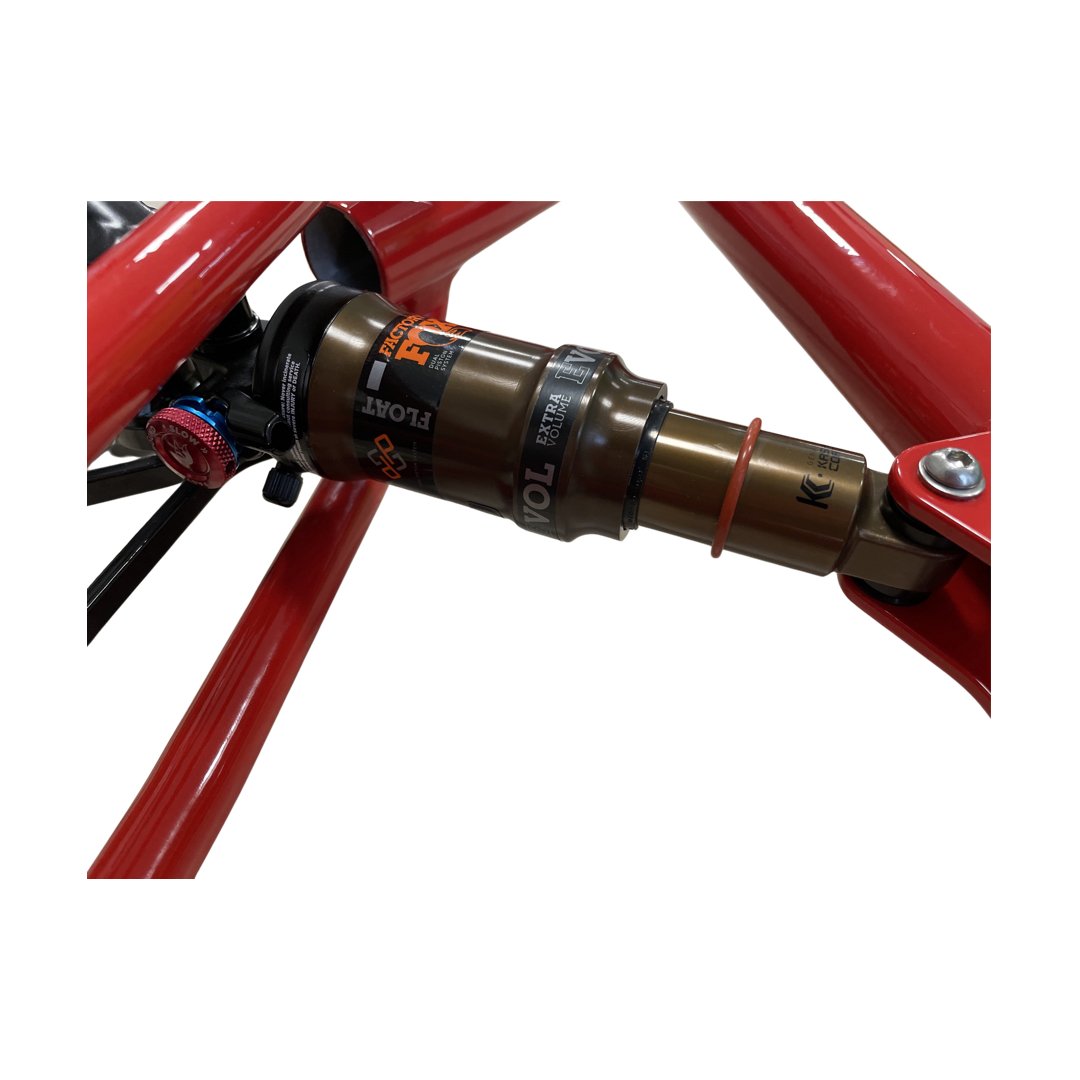 Porsche FS Full Suspension Frame 26” – Original from 2000, First Coating 2024, Newly Assembled, Pristine Condition