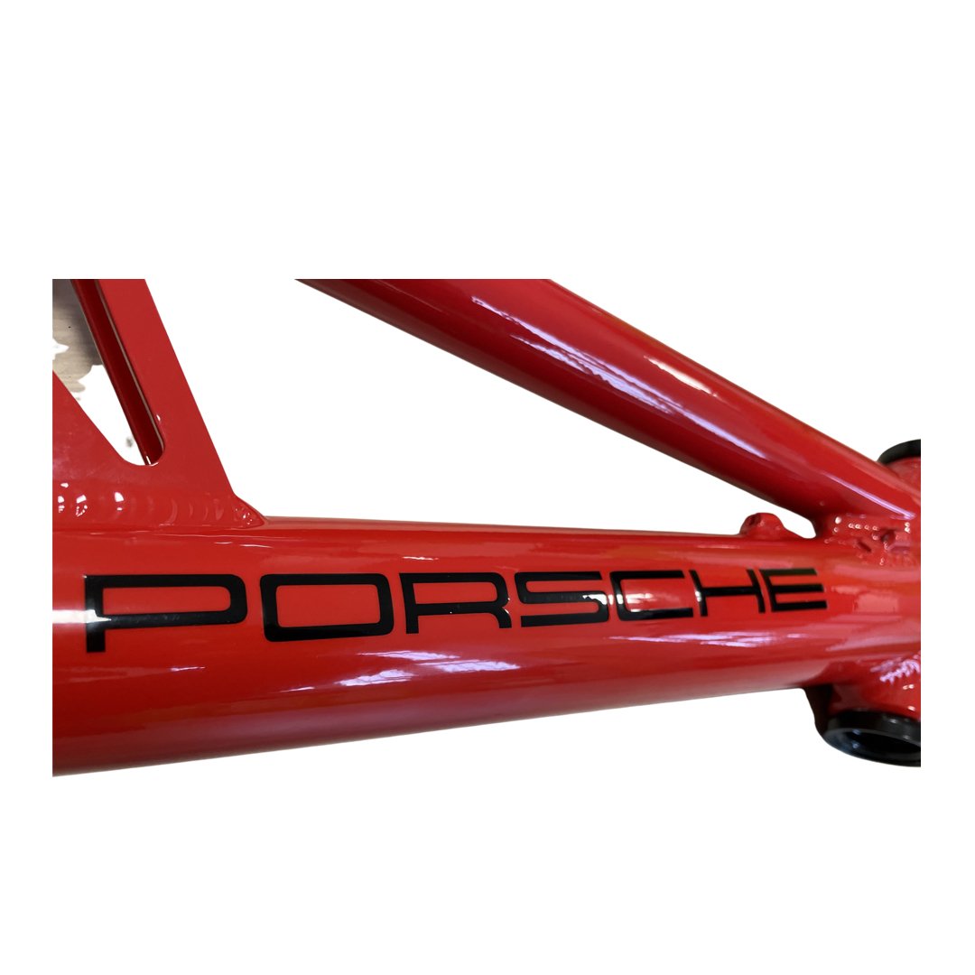 Porsche FS Full Suspension Frame 26” – Original from 2000, First Coating 2024, Newly Assembled, Pristine Condition