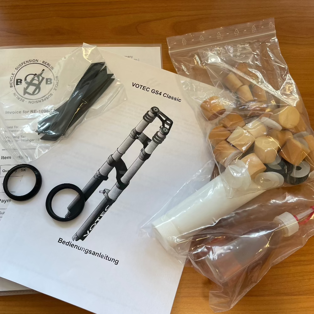 Elastomere-Kit Lieferumfang