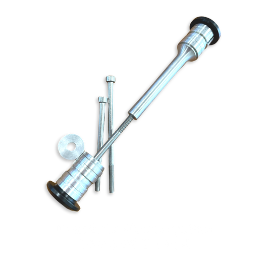 Doublefix clamping system for Votec GS 3 and 4 suspension fork